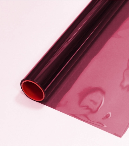 Зеркальная солнцезащитная пленка NOVA pink-silver