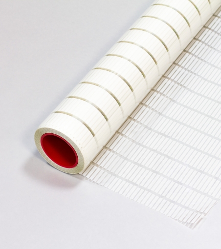 Матовая декоративная пленка NOVA White matte полосы с линиями